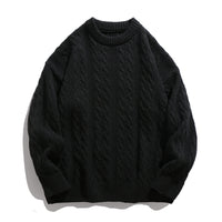 Men’s Cable Knit Sweater in Classic Winter Style | Warm Knitted Jumper