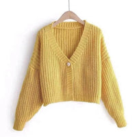 Women’s Knit Cardigan in Casual Jumper Style | Ladies Button Up Cardigan