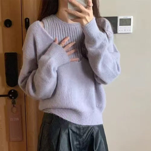 Women’s Two Piece Sweater Set | Knit Jumper and Cardigan Outfit