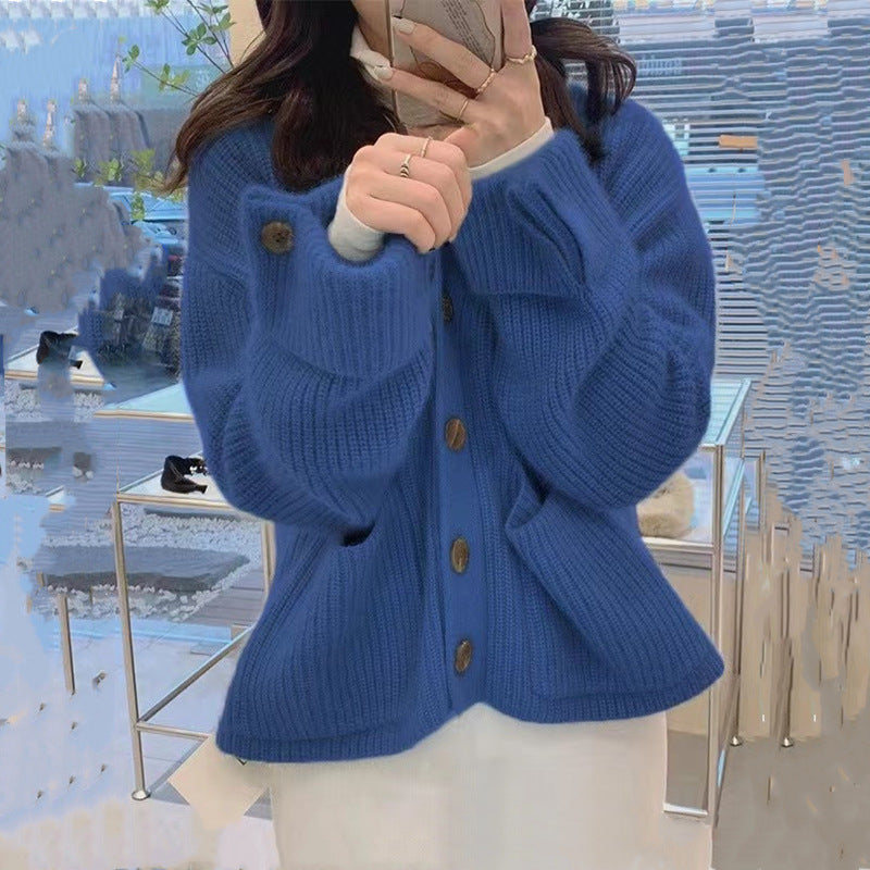 Women’s Knit Cardigan in Classic Jumper Style | Ladies Casual Cardigan