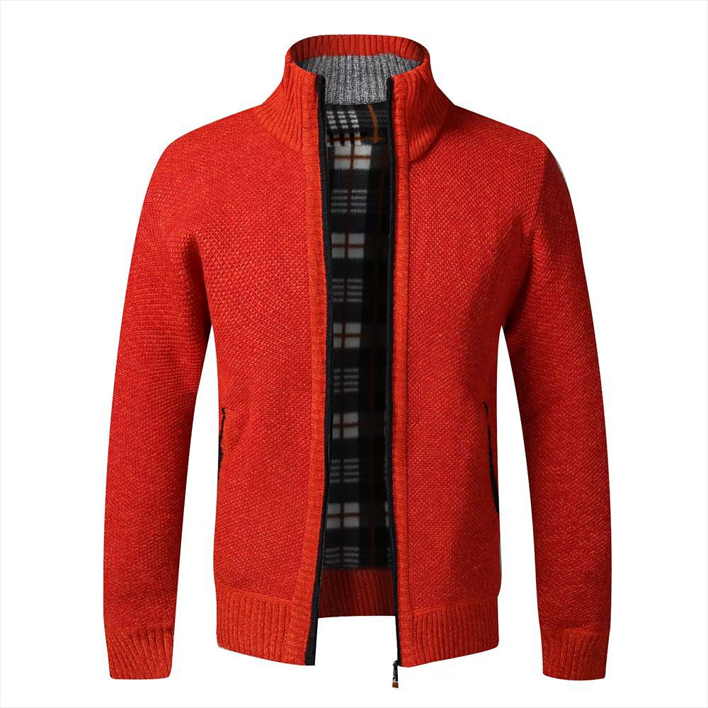 Men’s Zip Up Cardigan in Classic Knitwear Style | Smart Casual Sweater