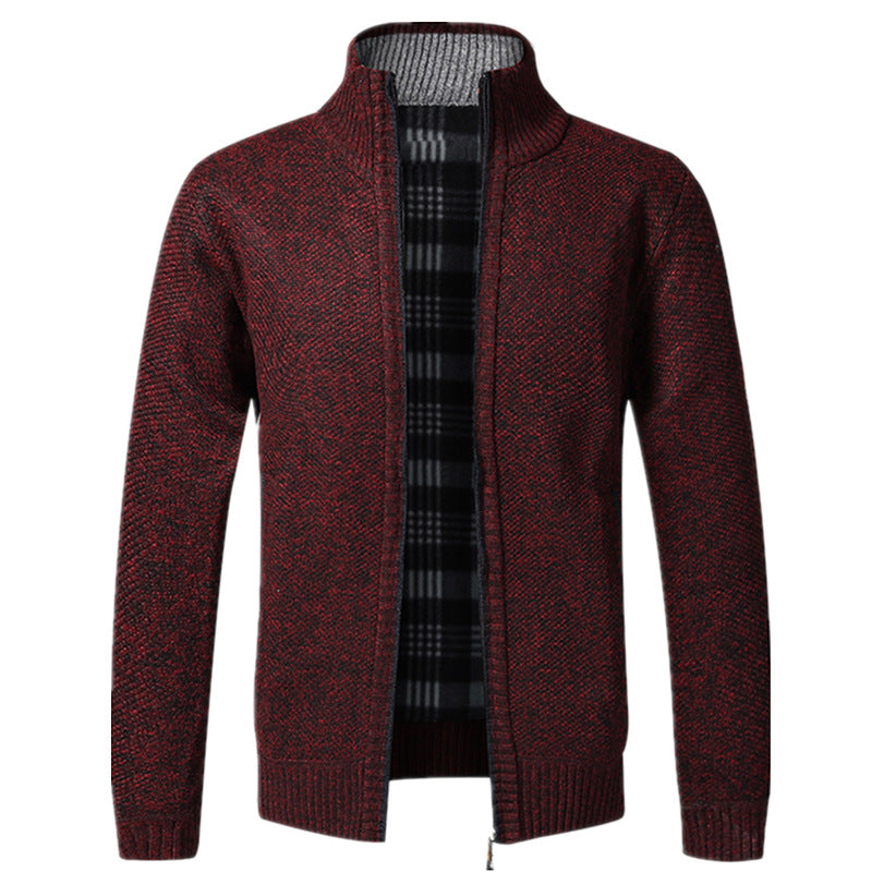 Men’s Zip Up Cardigan in Classic Knitwear Style | Smart Casual Sweater