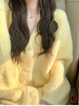 Women’s Cardigan in Soft Knitwear Style | Ladies V Neck Jumper