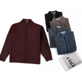 Men’s Zip Up Cardigan in Classic Knitwear Style | Smart Casual Sweater