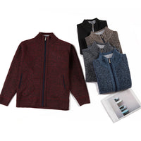 Men’s Zip Up Cardigan in Classic Knitwear Style | Smart Casual Sweater