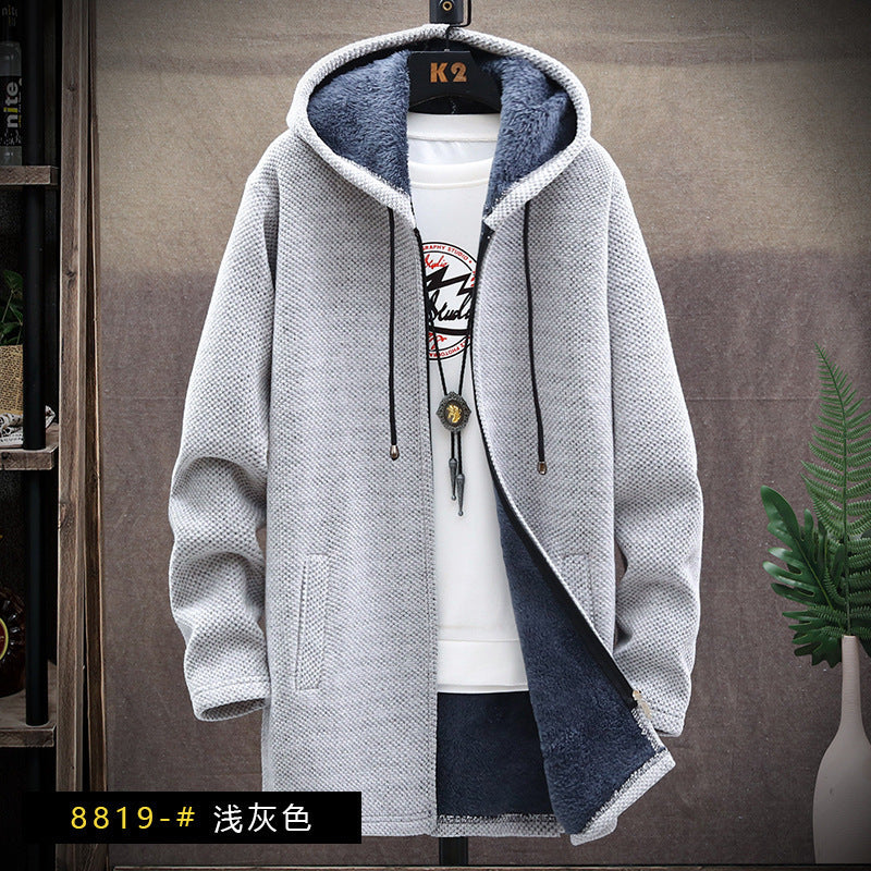 Men’s Long Jacket in Overcoat Style | Casual Winter Coat for Men