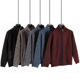 Men’s Zip Up Cardigan in Classic Knitwear Style | Smart Casual Sweater