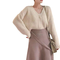 Women’s Knit Cardigan in Casual Jumper Style | Ladies Button Up Cardigan