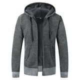 Men’s Checked Fleece Jacket in Casual Zip-Up Style | Warm Winter Jacket