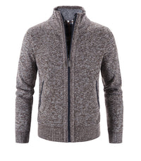 Men’s Zip Up Cardigan in Classic Knitwear Style | Smart Casual Sweater