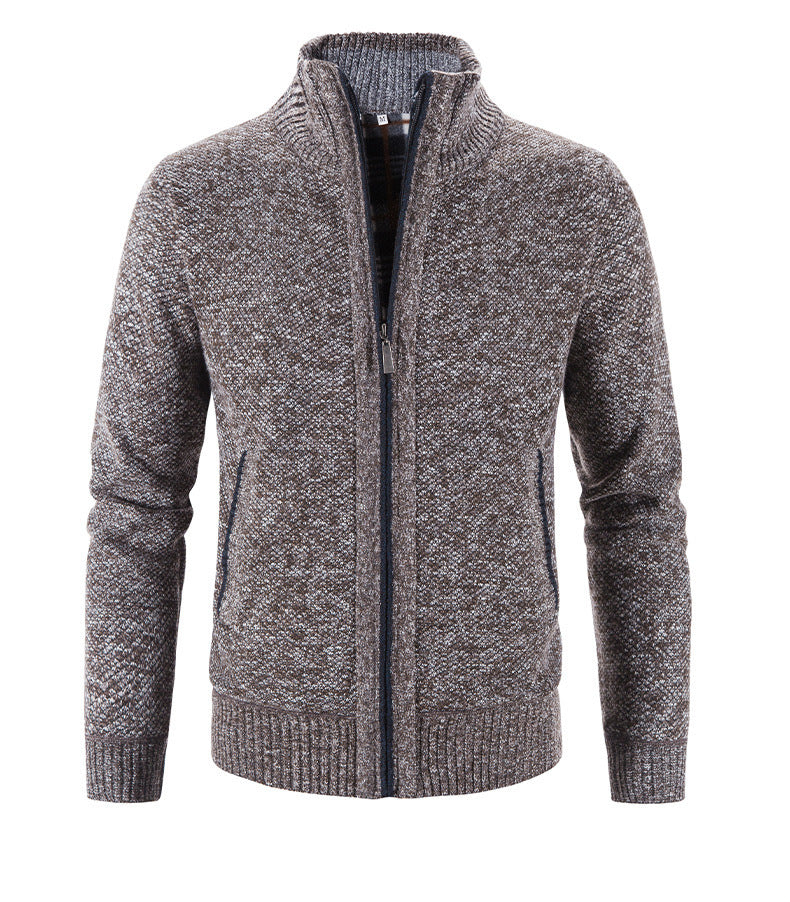 Men’s Zip Up Cardigan in Classic Knitwear Style | Smart Casual Sweater