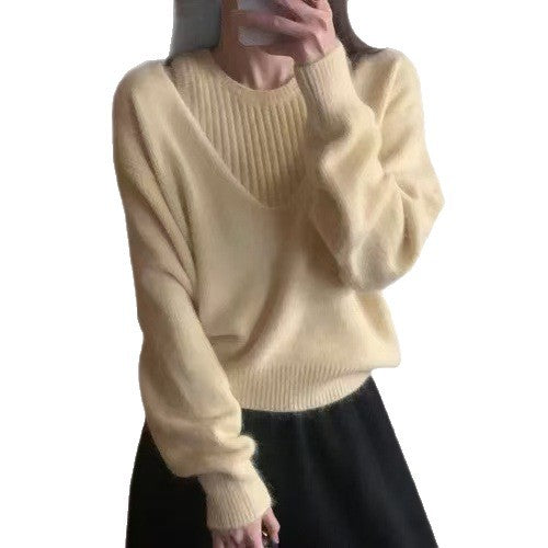Women’s Two Piece Sweater Set | Knit Jumper and Cardigan Outfit