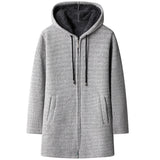 Men’s Long Jacket in Overcoat Style | Casual Winter Coat for Men