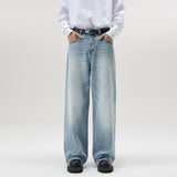 Men’s Baggy Jeans in Washed Vintage Style | Loose Fit Denim Trousers