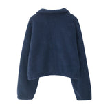 Women’s Fleece Jacket in Fluffy Oversized Style | Warm Winter Coat