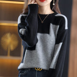 Women’s Knit Jumper in Classic Winter Style | Warm Ladies Sweater