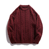 Men’s Cable Knit Sweater in Classic Winter Style | Warm Knitted Jumper