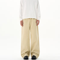 Men’s Loose Fit Jeans in Minimal Streetwear Style | Wide Leg Casual Trousers
