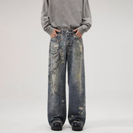 Men’s Baggy Jeans in Vintage Streetwear Style | Loose Fit Denim Trousers