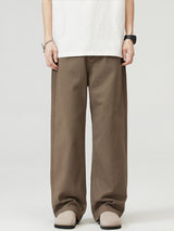 Men’s Loose Fit Jeans in Minimal Streetwear Style | Wide Leg Casual Trousers