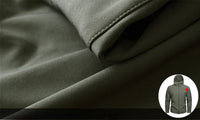 Men’s Softshell Fleece Jacket with Hood | Waterproof Outdoor Winter Coat