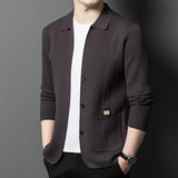 Men’s Knitted Vest in Classic Sleeveless Style | Layered Sweater Look