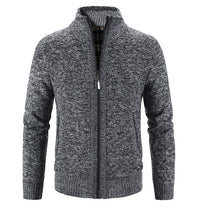 Men’s Zip Up Cardigan in Classic Knitwear Style | Smart Casual Sweater