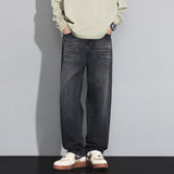Men’s Straight Leg Jeans in Loose Fit | Classic Durable Denim Trousers