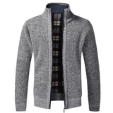 Men’s Zip Up Cardigan in Classic Knitwear Style | Smart Casual Sweater