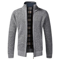 Men’s Zip Up Cardigan in Classic Knitwear Style | Smart Casual Sweater
