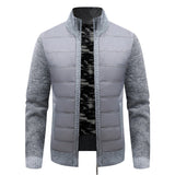 Men’s Checked Fleece Jacket in Casual Zip-Up Style | Warm Winter Jacket