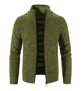 Men’s Zip Up Cardigan in Classic Knitwear Style | Smart Casual Sweater