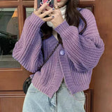 Women’s Knit Cardigan in Casual Jumper Style | Ladies Button Up Cardigan
