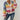 Women’s Knit Cardigan | Oversized Fit | Chunky Ribbed Texture | V-Neck | Striped Pattern