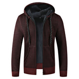 Men’s Checked Fleece Jacket in Casual Zip-Up Style | Warm Winter Jacket