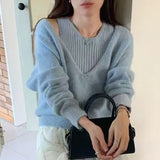 Women’s Two Piece Sweater Set | Knit Jumper and Cardigan Outfit