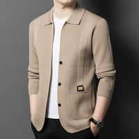 Men’s Knitted Vest in Classic Sleeveless Style | Layered Sweater Look