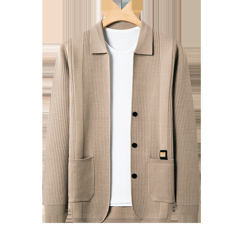 Men’s Knitted Vest in Classic Sleeveless Style | Layered Sweater Look