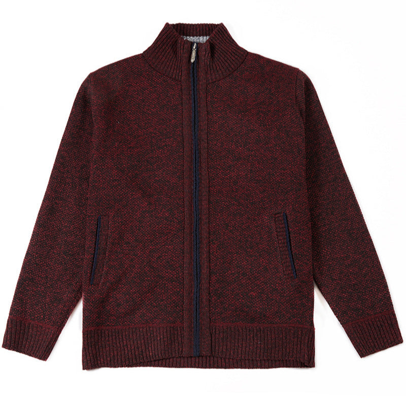 Men’s Zip Up Cardigan in Classic Knitwear Style | Smart Casual Sweater
