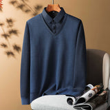 Men’s Two-Piece Sweater Set in Classic Knitwear Style | Smart Casual Layered Look