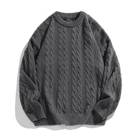 Men’s Cable Knit Sweater in Classic Winter Style | Warm Knitted Jumper