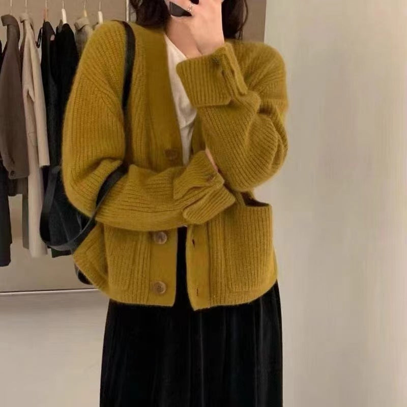 Women’s Knit Cardigan in Classic Jumper Style | Ladies Casual Cardigan
