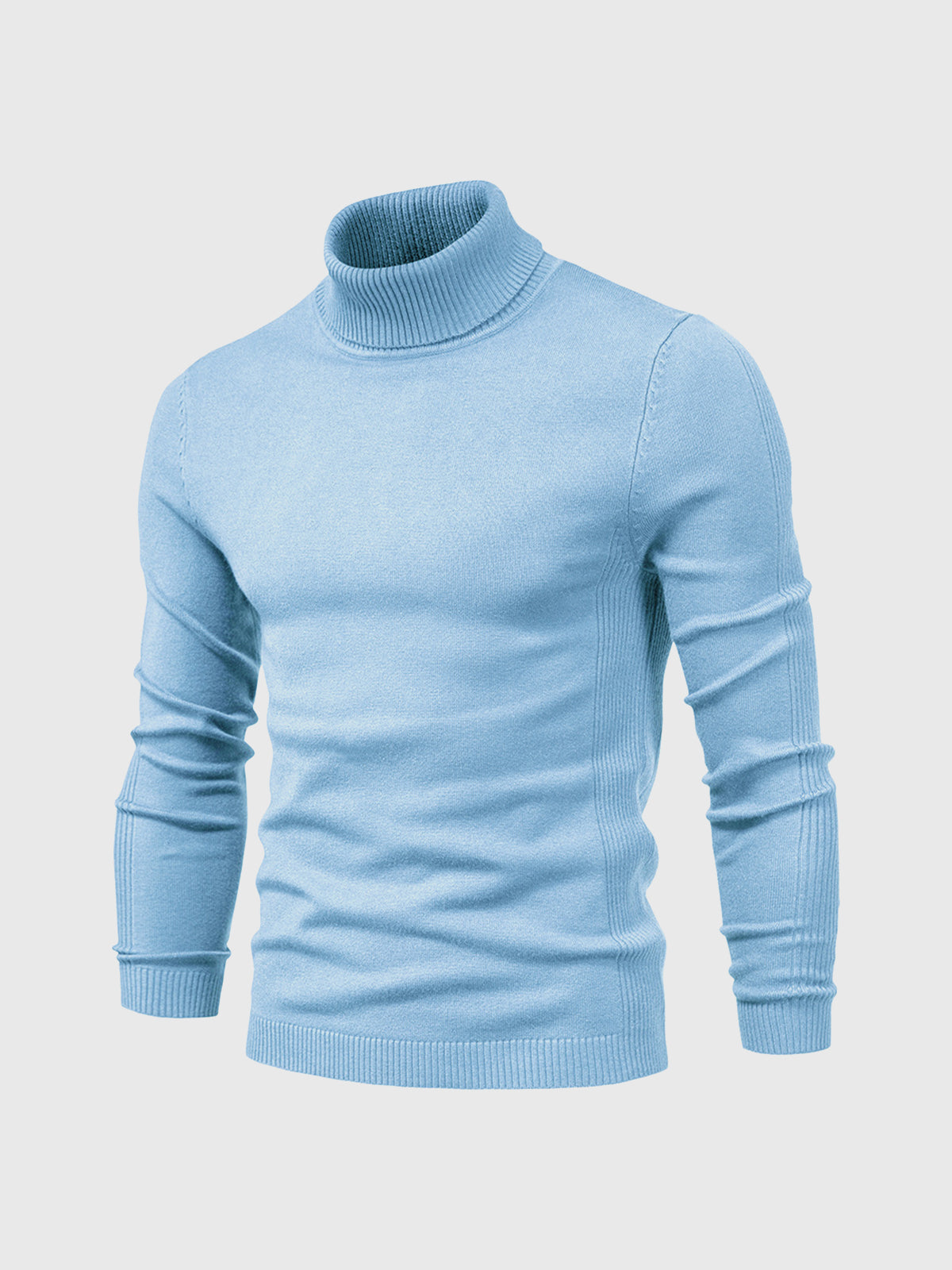 Men’s Turtleneck Jumper in Classic Knitwear Style | Elegant Roll Neck Sweater