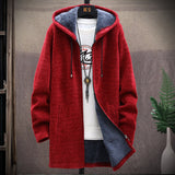 Men’s Long Jacket in Overcoat Style | Casual Winter Coat for Men