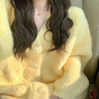 Women’s Cardigan in Soft Knitwear Style | Ladies V Neck Jumper