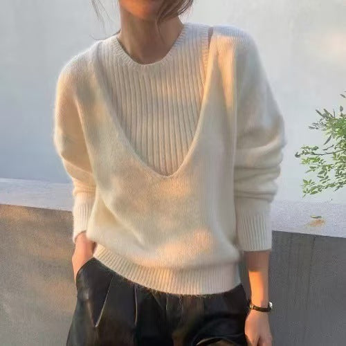 Women’s Two Piece Sweater Set | Knit Jumper and Cardigan Outfit