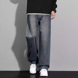 Men’s Baggy Jeans in Washed Streetwear Style | Loose Fit Denim Trousers