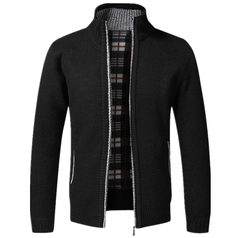 Men’s Zip Up Cardigan in Classic Knitwear Style | Smart Casual Sweater