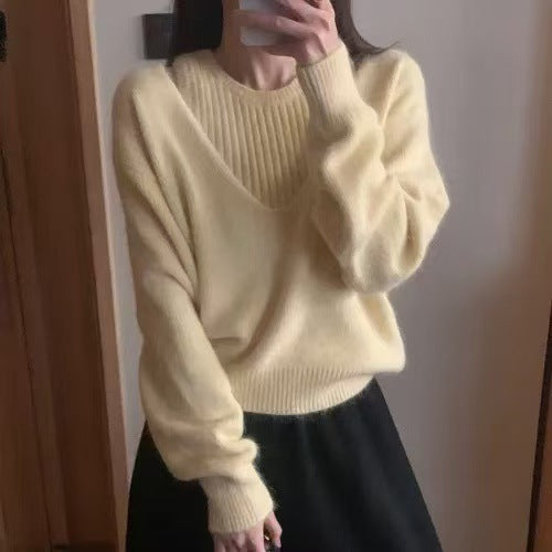 Women’s Two Piece Sweater Set | Knit Jumper and Cardigan Outfit