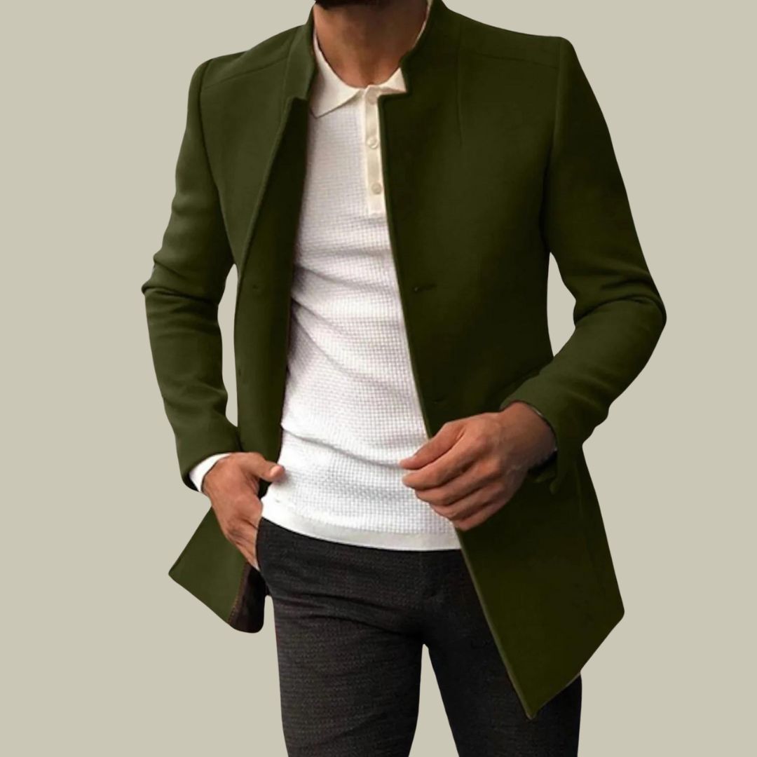 Men’s Old Money Jacket | Double-Breasted | Tailored Fit | Classic Winter Elegance